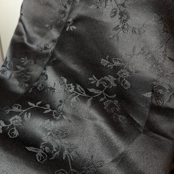 Urban Girl Nites VINTAGE halter neck black prom dance dress size 9/10 juniors - Picture 12 of 15